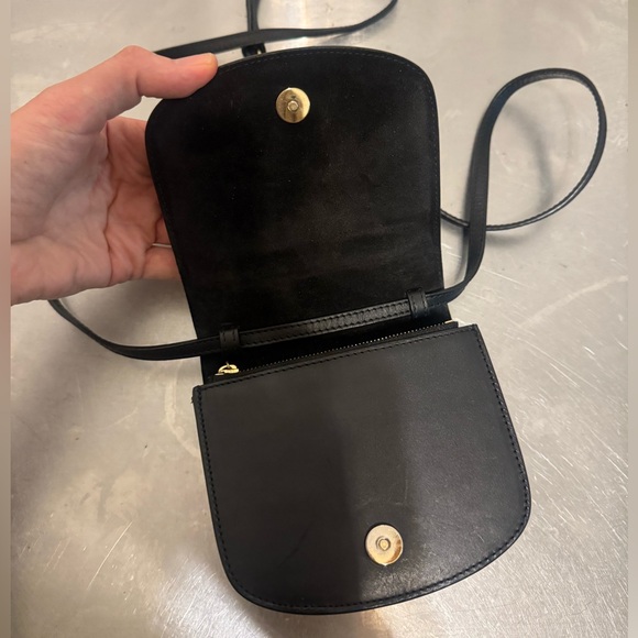 A.P.C. Mini Black Crossbody Bag - Picture 3 of 7